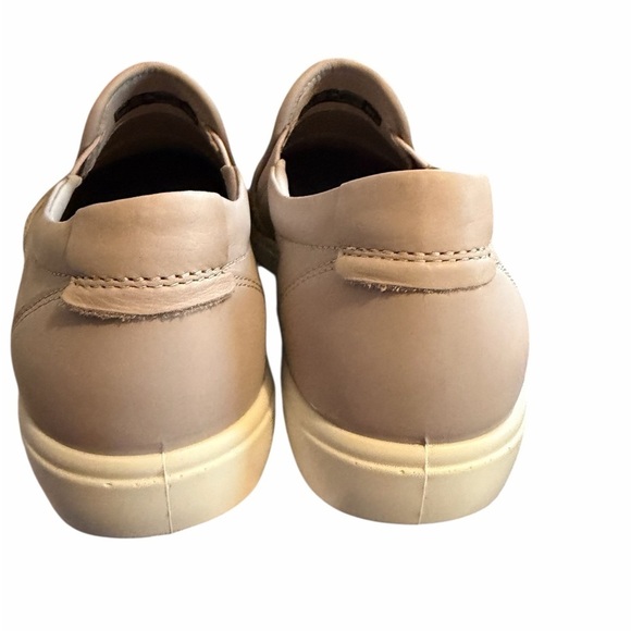 New Ecco Soft 7 Slip On Shoes Leather Woven Sneakers Size Women 11 NWOT main image 5